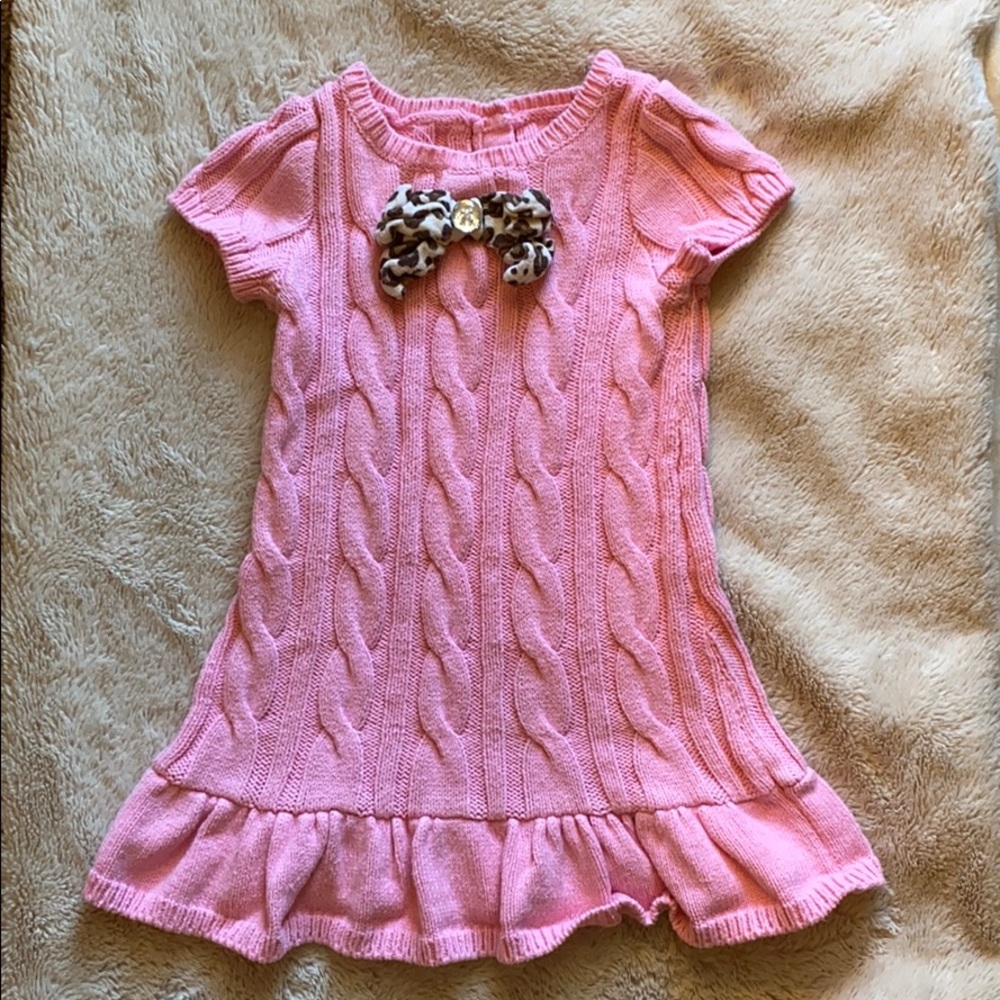 Gymboree pink 3t sweater dress